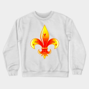 Fleur De Lis Crewneck Sweatshirt